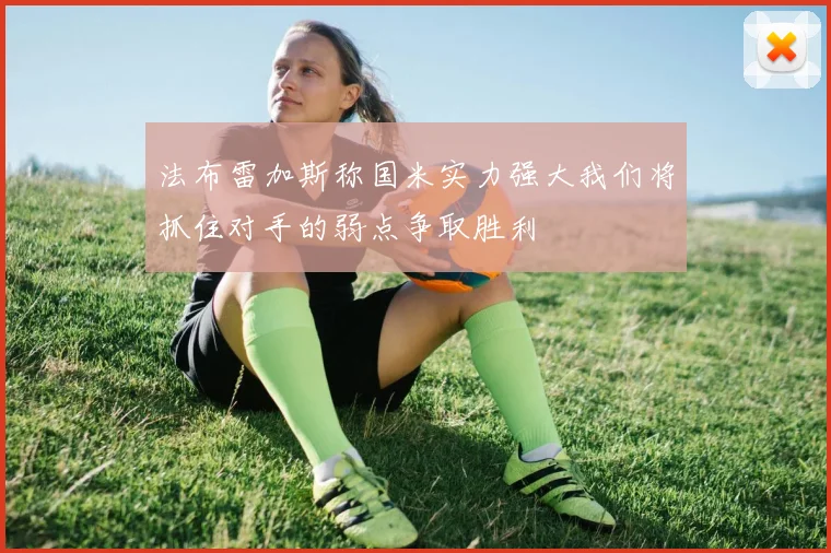 法布雷加斯称国米实力强大我们将抓住对手的弱点争取胜利